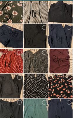 Plus size clothing