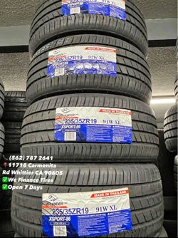 235/35ZR19 Atlander New Set of Tires Installed and Balanced Set de Llantas Nuevas Instaladas y Balanceadas