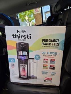 Ninja Thirsti Sparkling and Still Drink System Brand New In Box