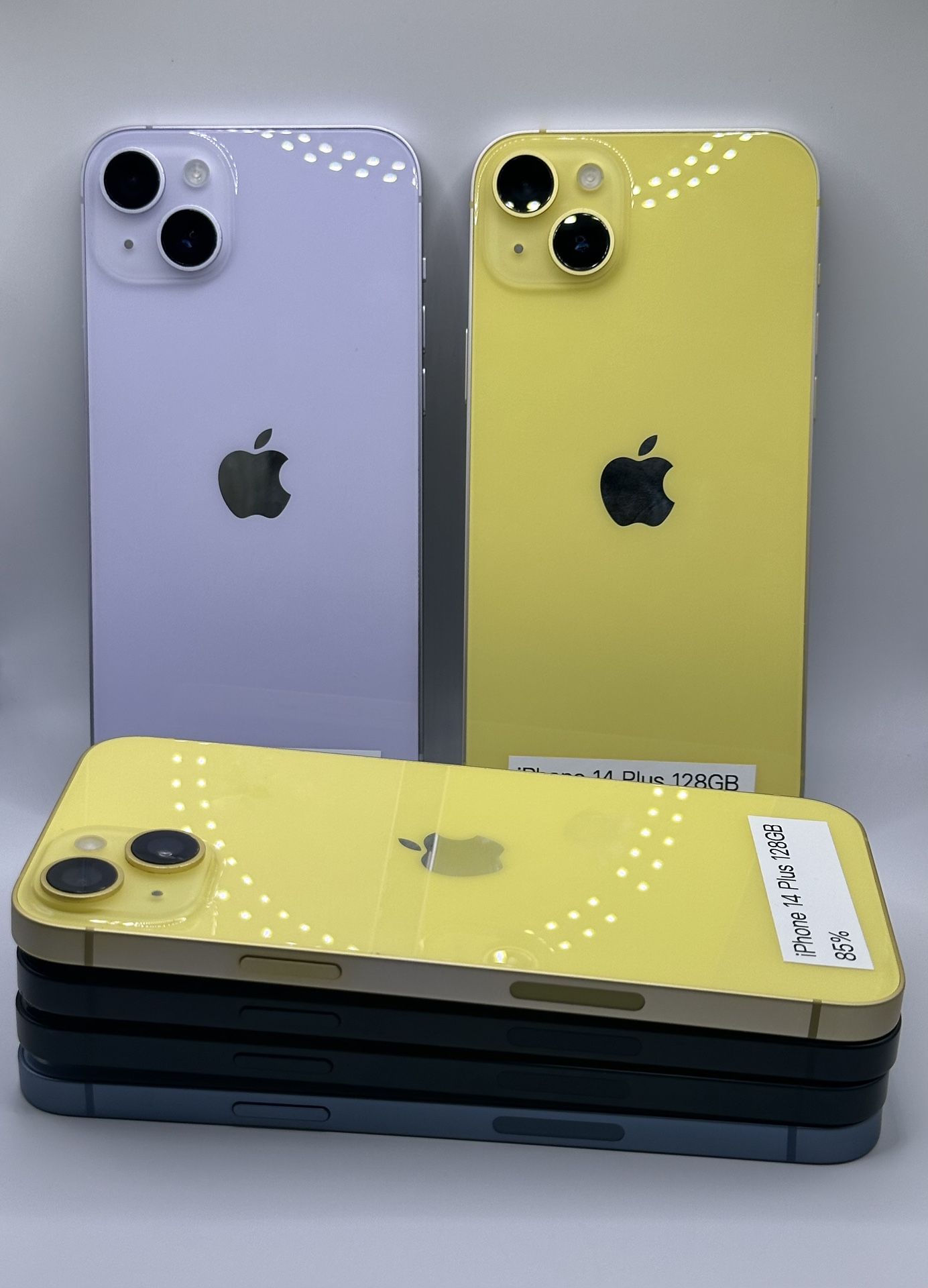Wholesale Deal – 6 iPhone 14 Plus 128GB Mixed Colors – Excellent 