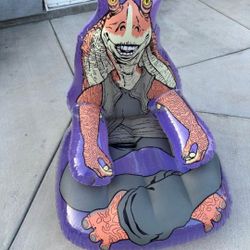 Kids Couch Stars Wars Jar Jar Chair Inflatable 