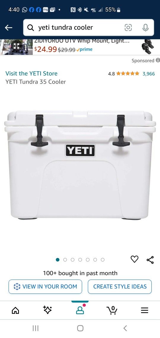 New YETI Cooler
