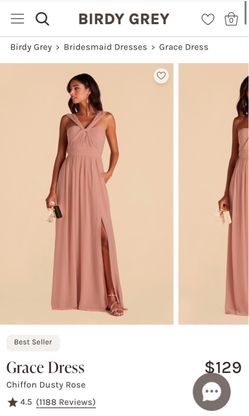 Birdy Grey Grace Dress in Dusty Rose