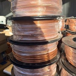 Electrical Bare #4 Wire / Ufer Grounding Wire 200ft Spools 