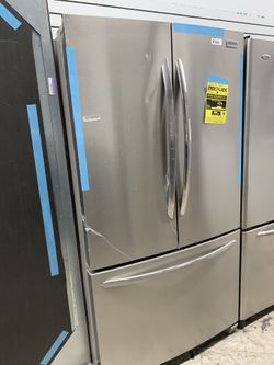 Frigidaire gallery French door in stainless steel no water