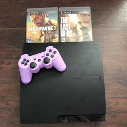 PS3 With 2 Games