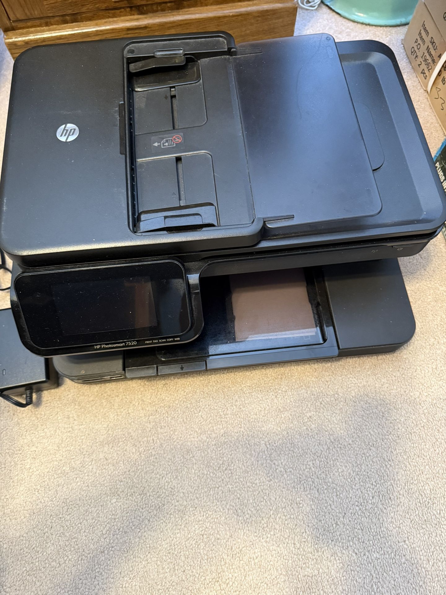 HP Photo Smart 7520 All In One Jet Printer