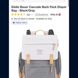 Gender Neutral Diaper Bag