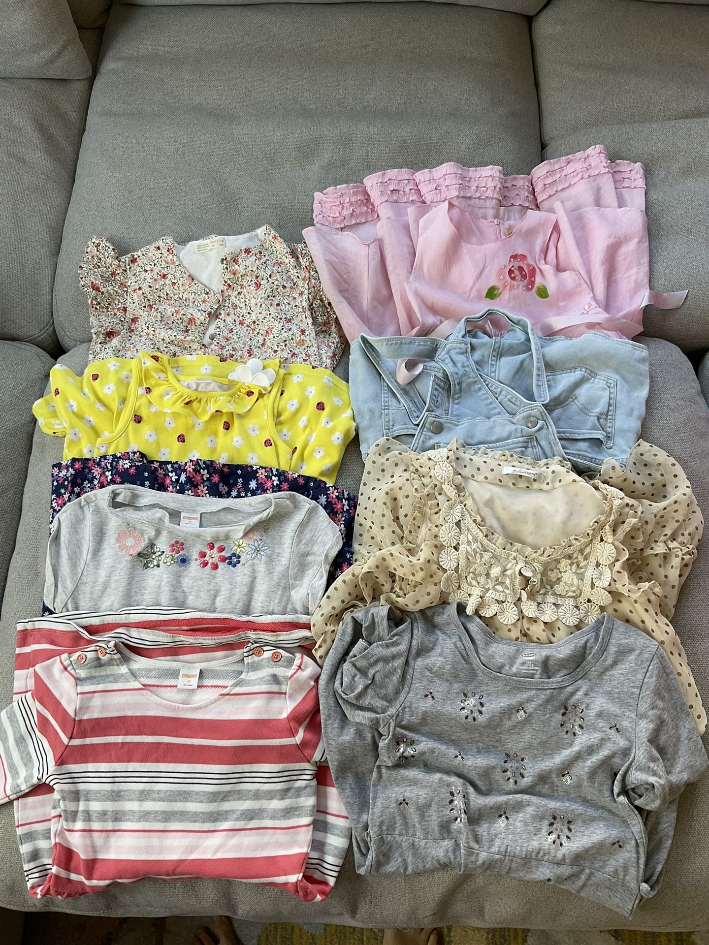 8 Pcs Girls Dress Sz 12