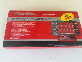 46 piece socket wrench set
