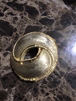 Gold Plated Brooch