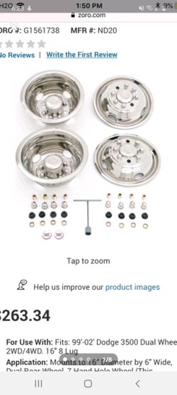 16" stainless steel wheel covers brand new!!!