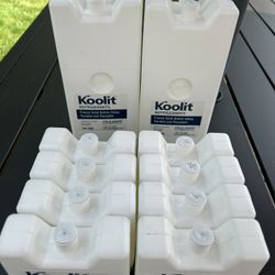 12 Koolit PlasticGel Bottles Like New