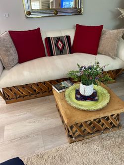 Vintage Southwestern Hacienda Sofa