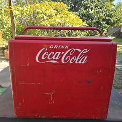 Vintage Coca Cola Cooler