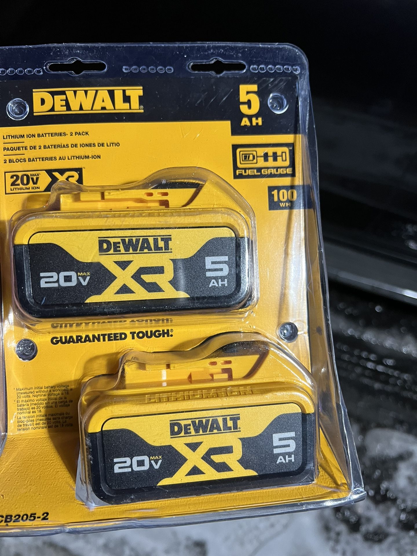 Dewalt Batteries 5.0