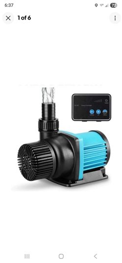 JEREPET SND-7000 Sine Wave DC Water Pump 24V 1850 GPH 14.8 ft Fresh