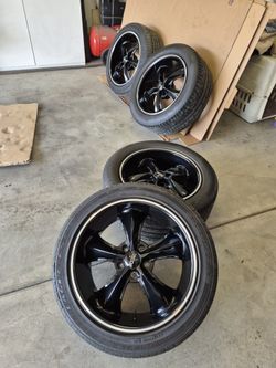Foose legend 18x8 5x4.5" wheels And Tires.