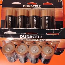 Duracell D Batteries NEW 2 Packs 