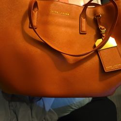 Orange Marc Jacob's Tote
