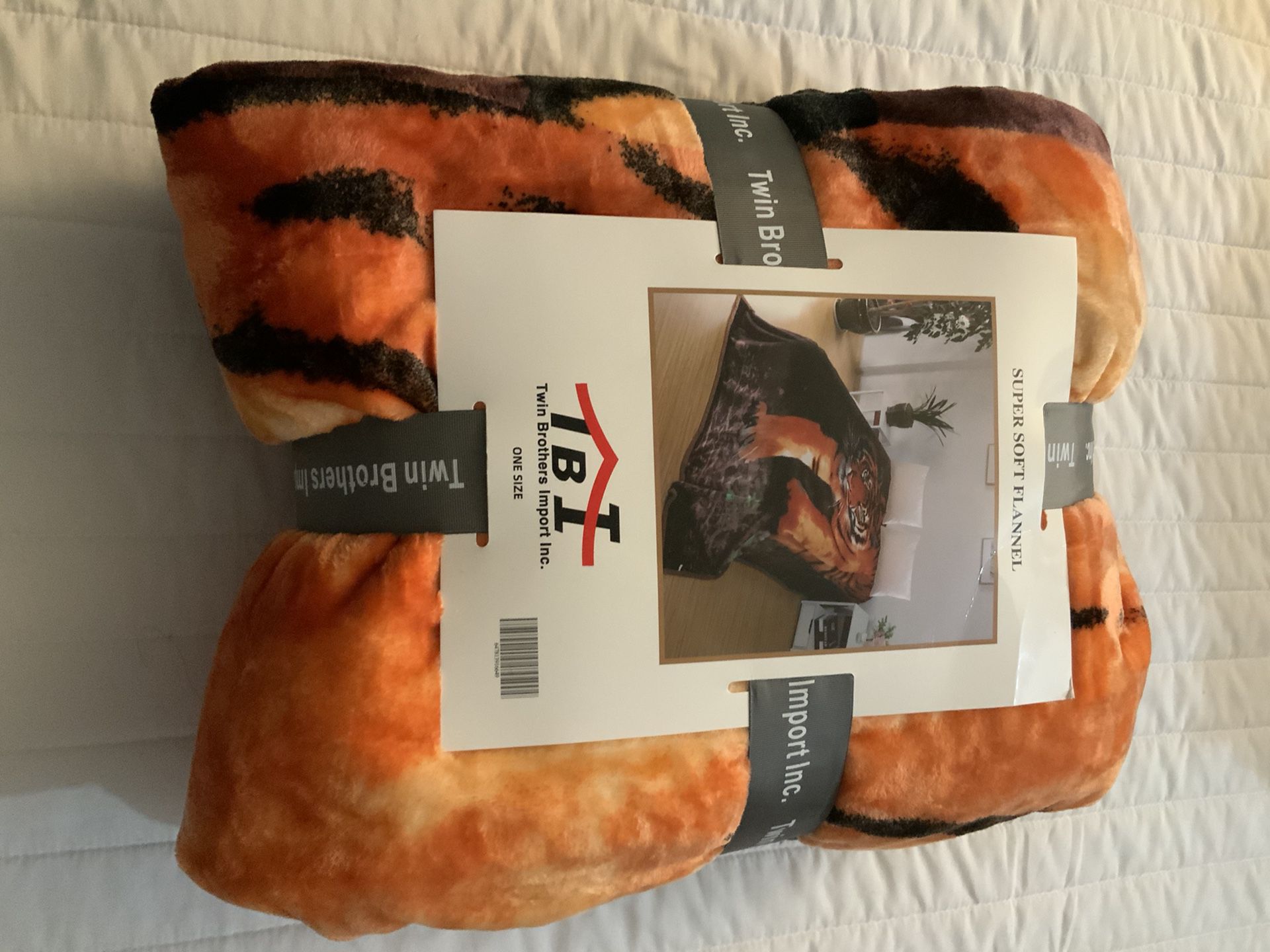 Super Soft Tiger Flannel
