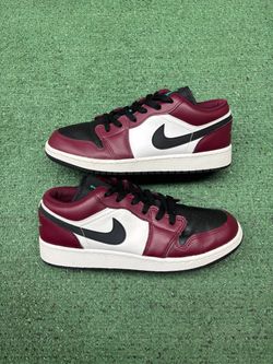 JORDAN 1 LOW DARK BEETROOT ROMA GREEN SIZE 6.5Y