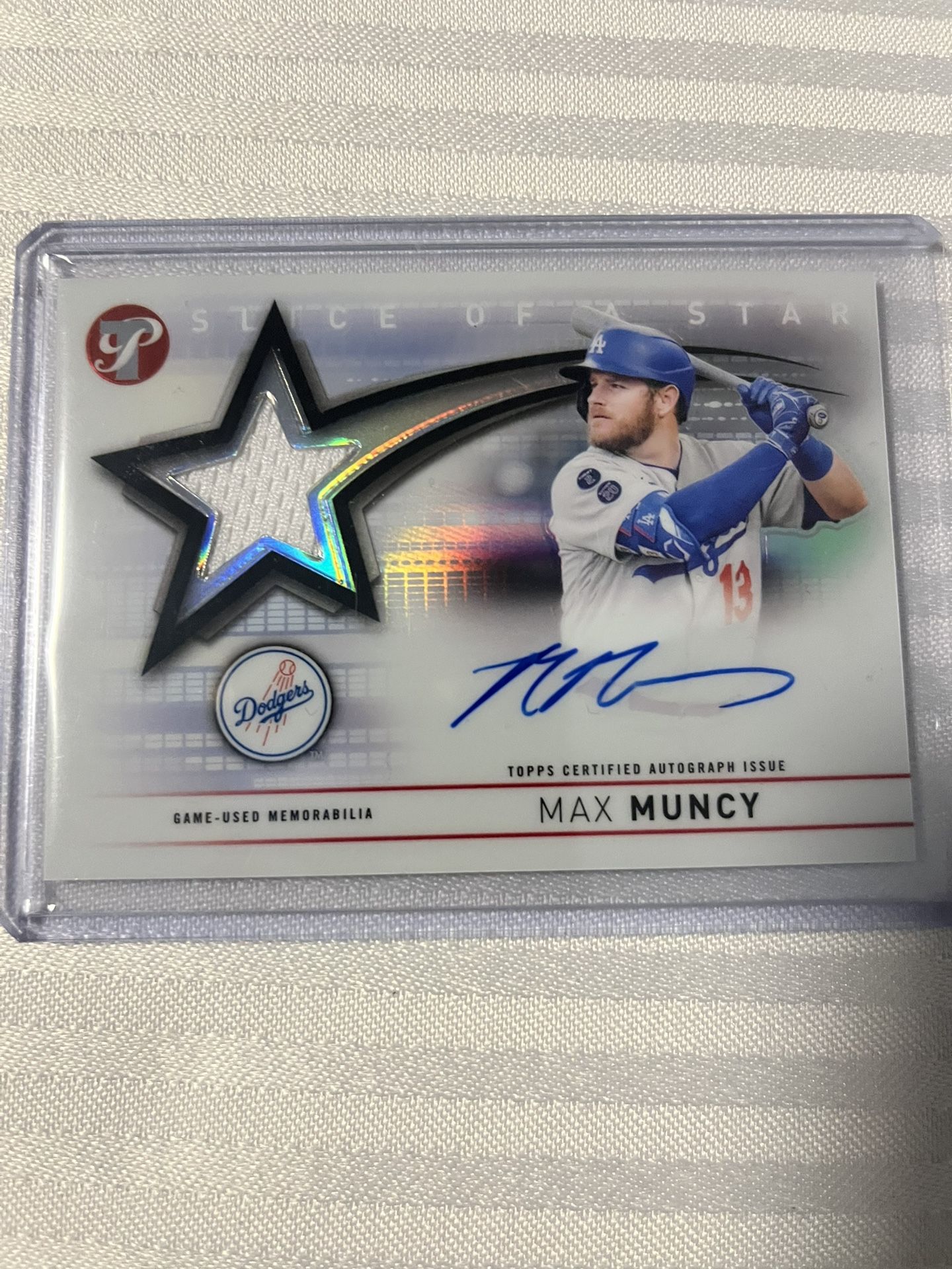 Los Angeles Dodgers Max Muncy Autograph Card