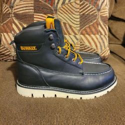 Men's DeWalt Soft Toe Work Boots Black Size 10