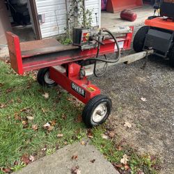 20 Ton Duerr Vertical And Horizontal Log Splitter