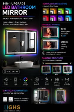 Led mirror