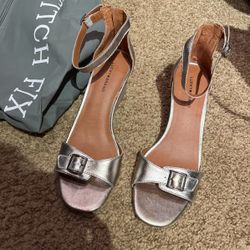 Lucky Brand Leather Wedge 9.5