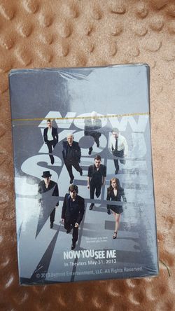 Now you see me cards