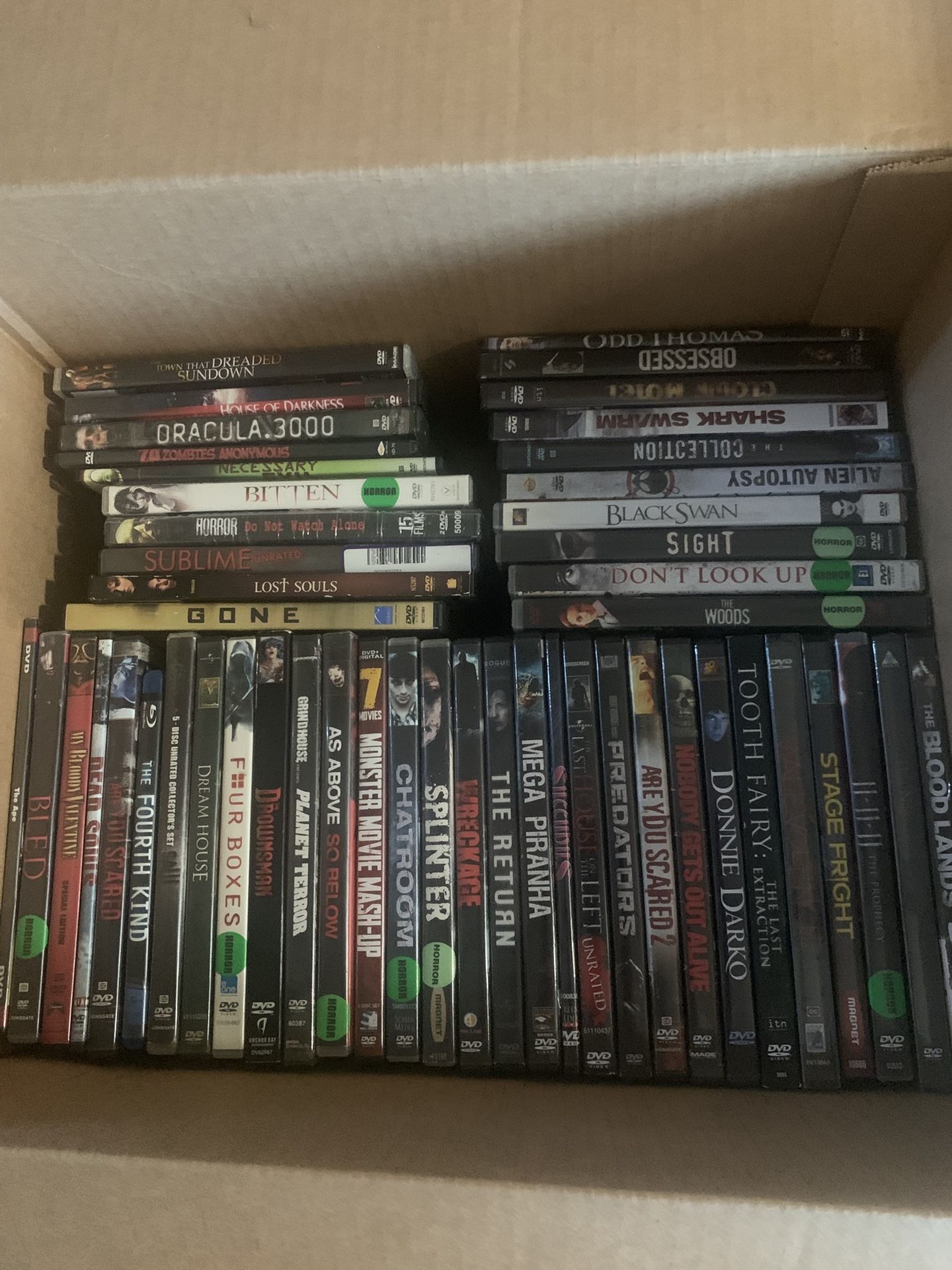 Horror DVD Lot Of 50