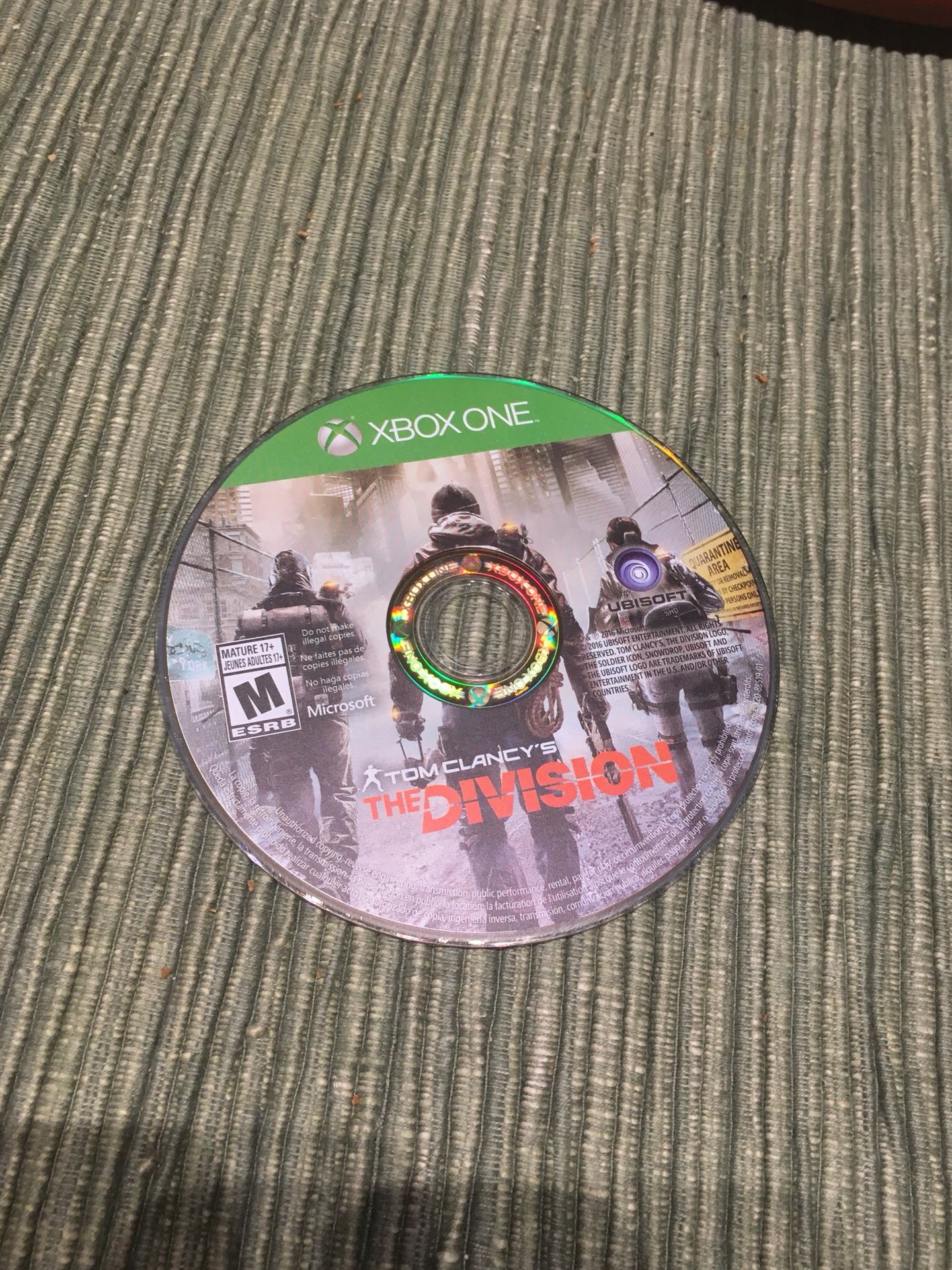 Tom Clancy’s The Division (XB One)