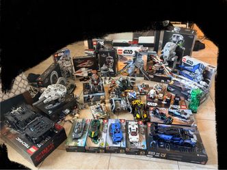 LEGO sets Lot Star Wars Technic Speed Champions Minecraft SEE DESC