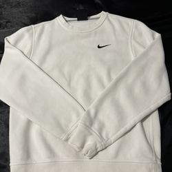 Nike Crewneck Sweater White Size Small