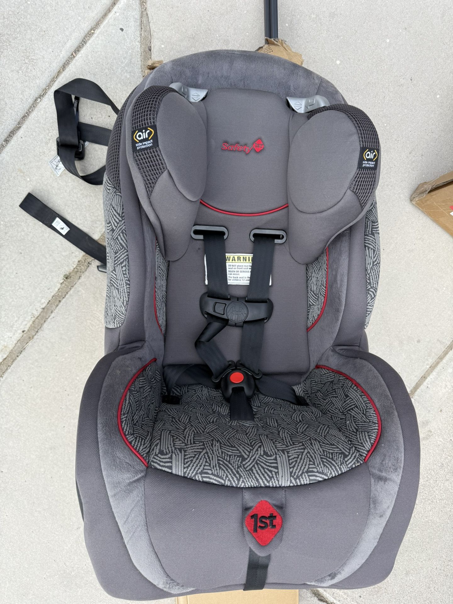 Autoasiento 2 en 1 Safety 1st Complete Air 65 Gris