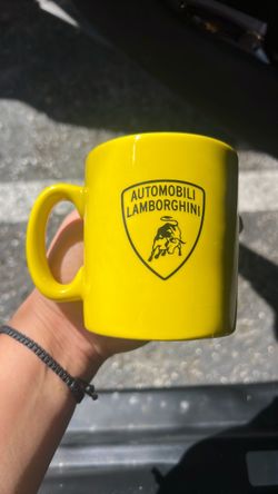 Lamborghini ceramic mug