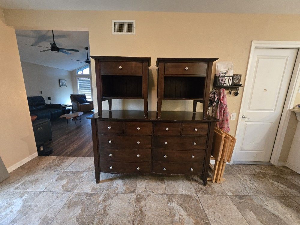 Dresser Drawer & End Tables