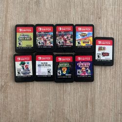 nintendo switch game lot 
