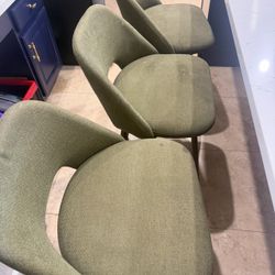 Set of 4 Green stool
