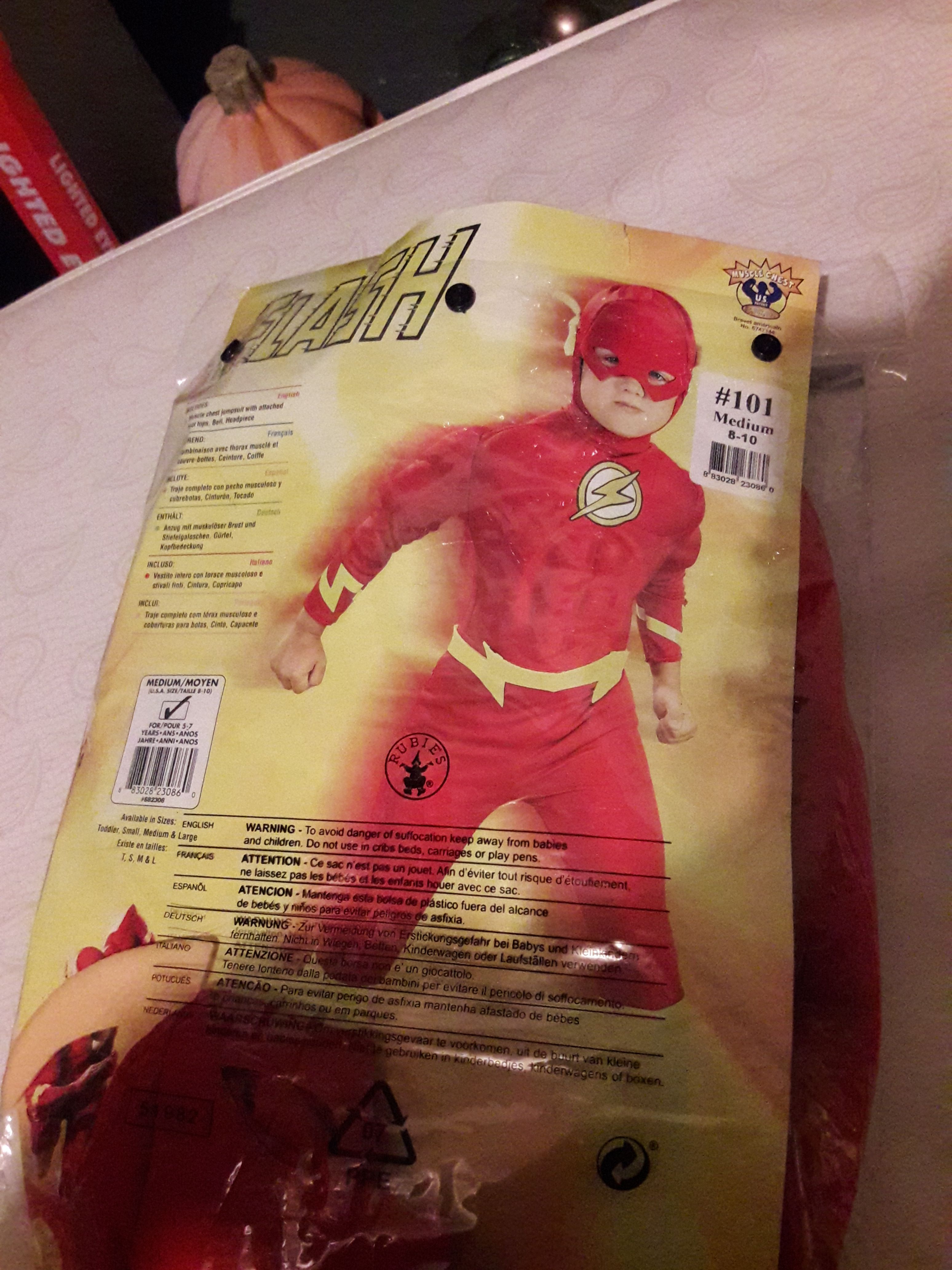 costume 8-10 flash