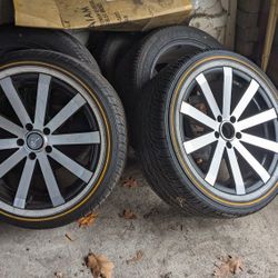 18" Vogue Tires w/Rims