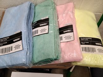 Microfiber cloth rags