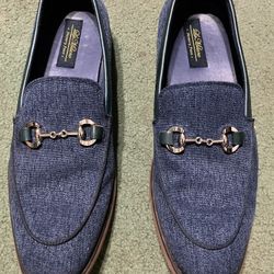 Men’s Navy Blue Dress Shoes  Sz 11