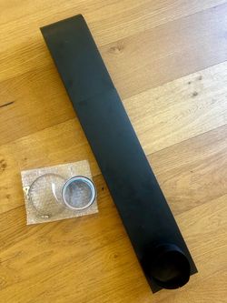 NEW black Periscope Dryer Vent 21-38”
