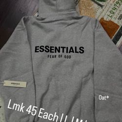 Essential Hoodies Oatmeal