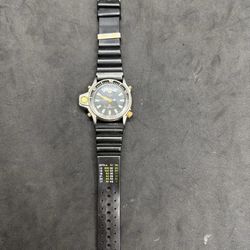 VINTAGE C021-087372 Y CITIZEN AQUALAND PROMASTER 200M Works **Check Lcd Photos