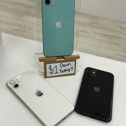 Black Friday DEALS 10% OFF-iPhone 11-$1 DOWN AVAILABLE 