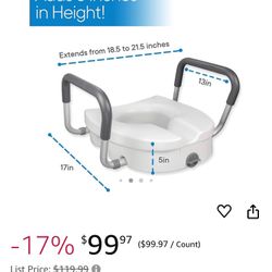 Raised Toilet Seat 